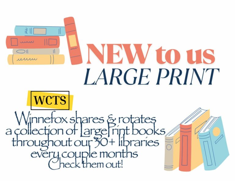 NEW to us LARGE PRINT