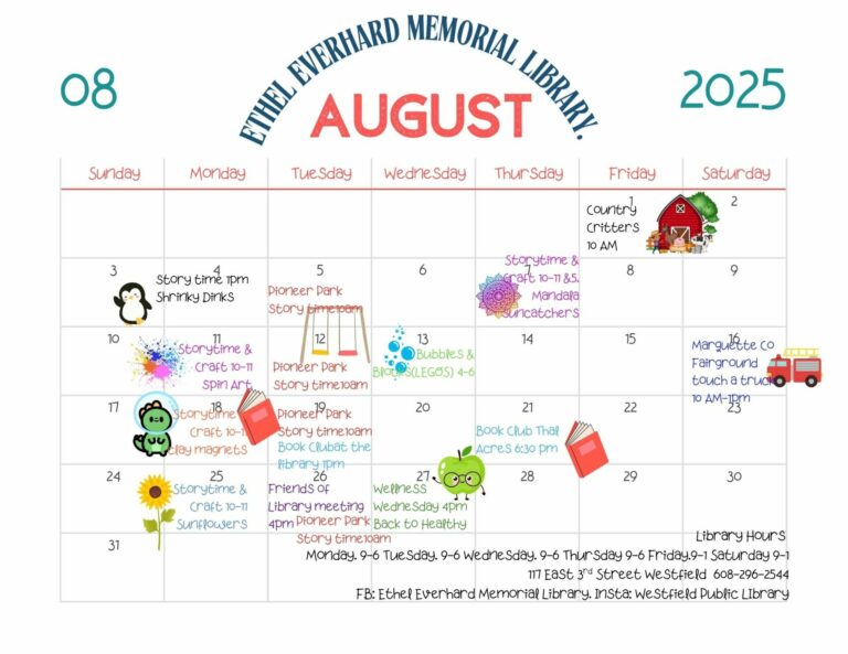 Upcoming in August
